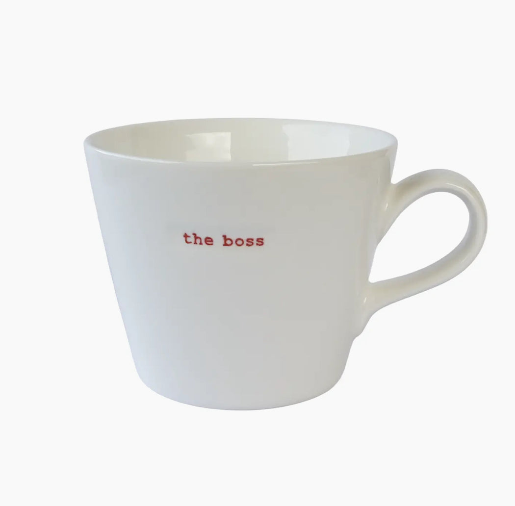 Porcelain Mug - The Boss