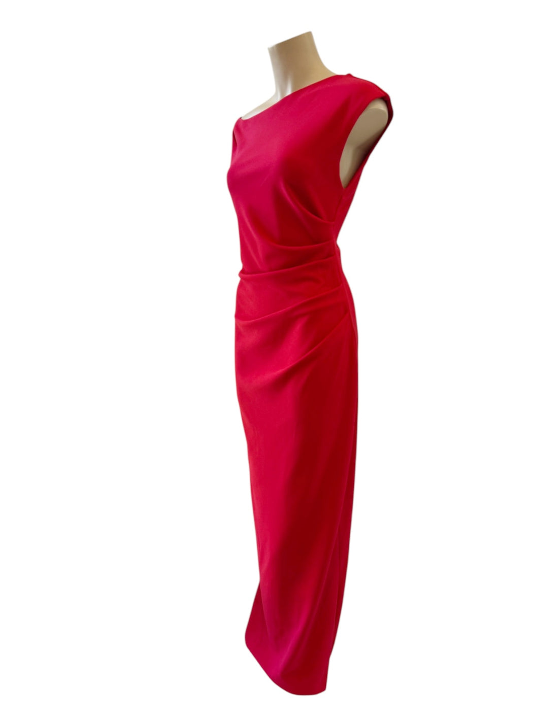 Off shoulder Maxi Dress - Red