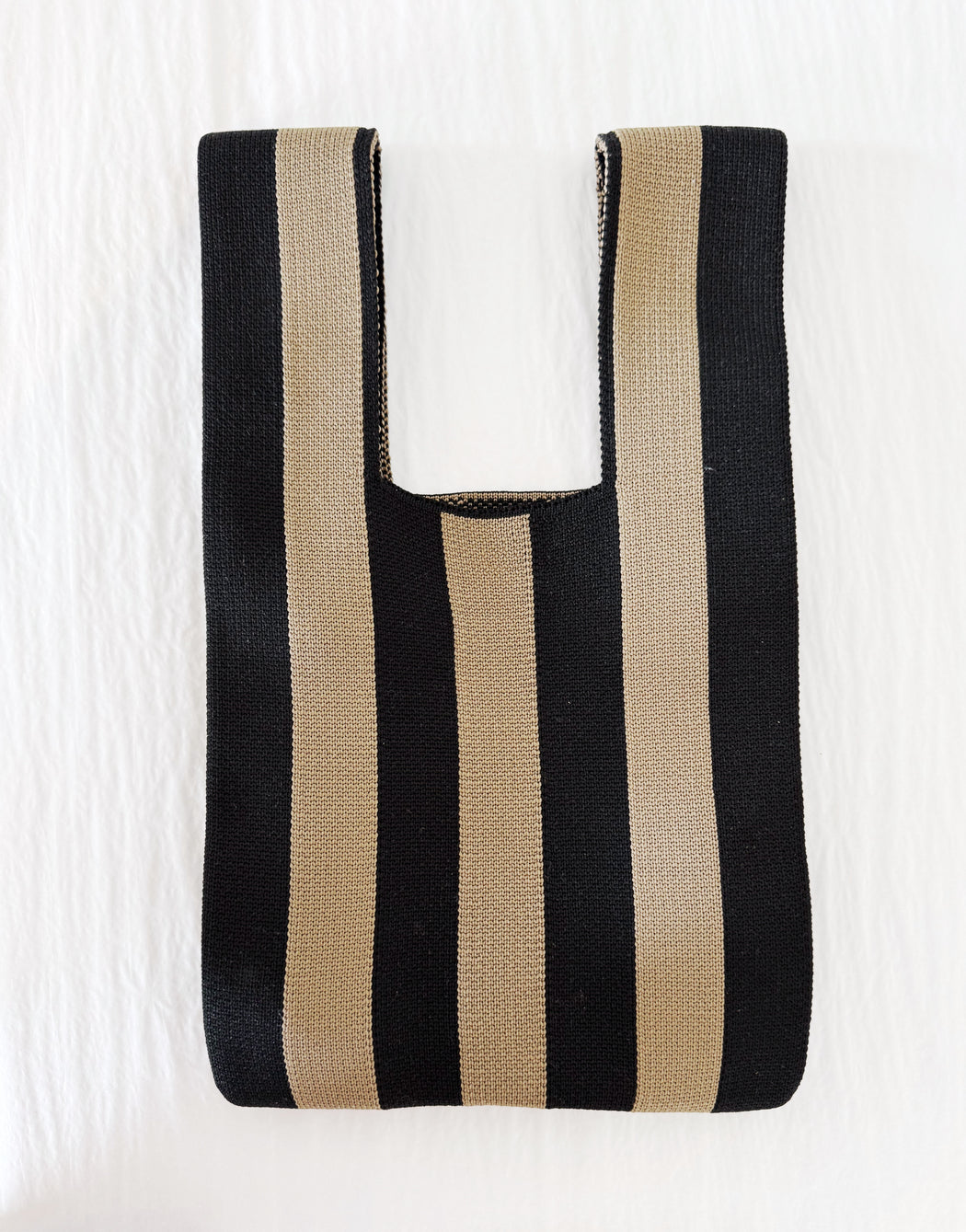 Stripe Knit Bag