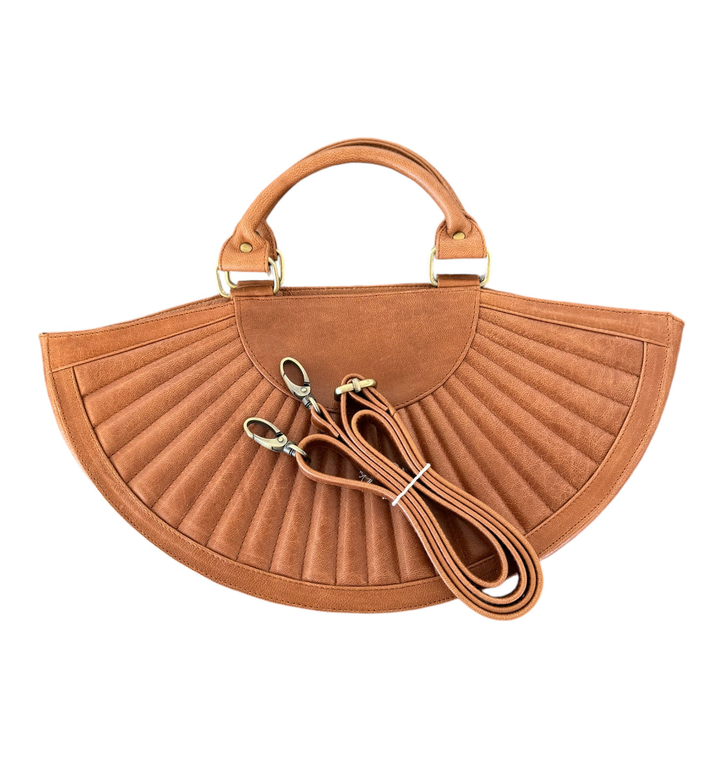 Hobo and Hatch Genuine Leather Soleil Grande Tote - Chestnut antique