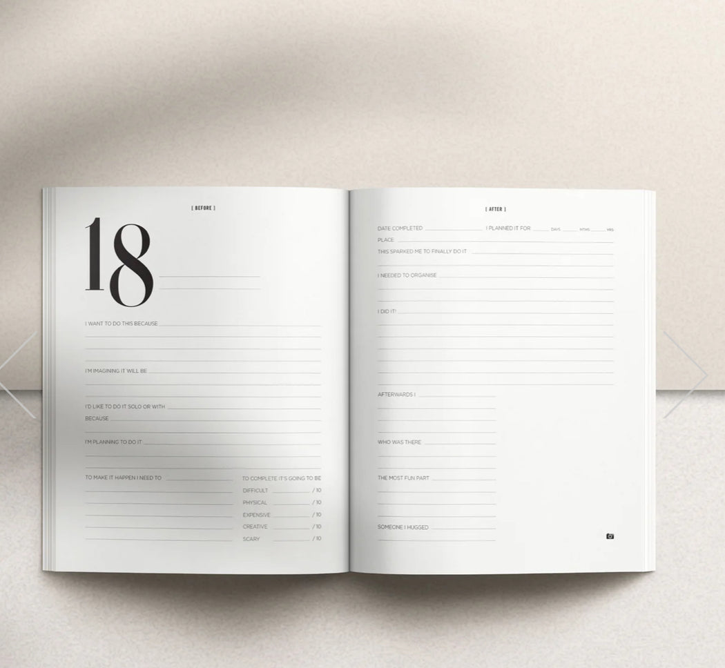 Bucket List Journal by Axel and Ash