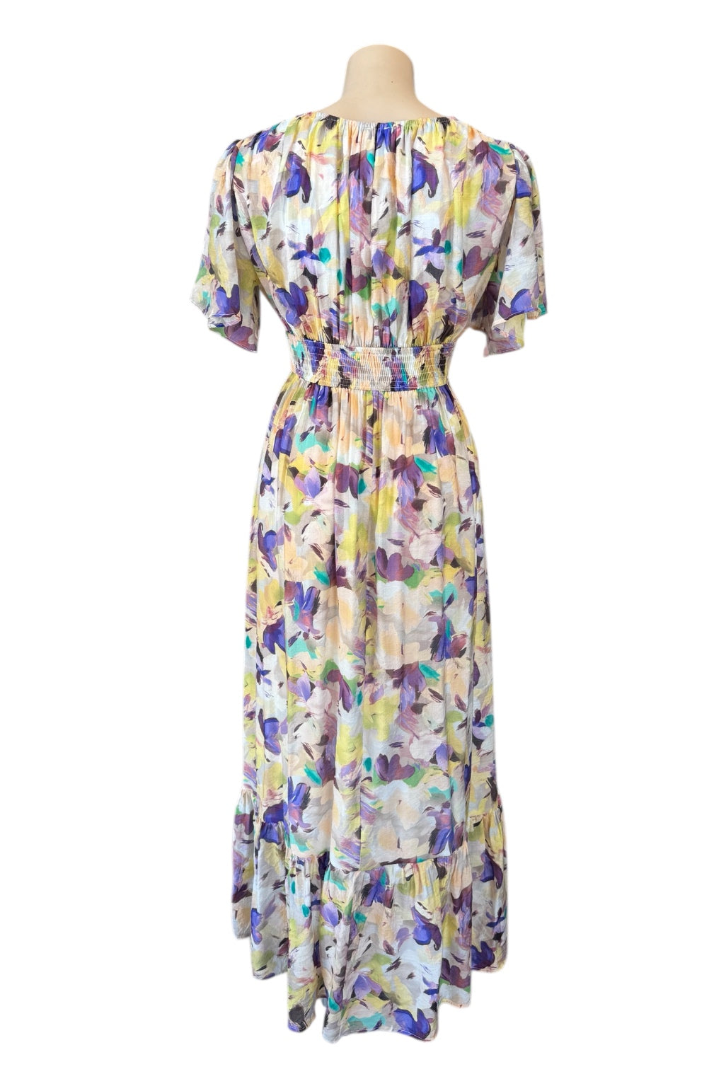 Chloe Maxi Dress - Purple Floral