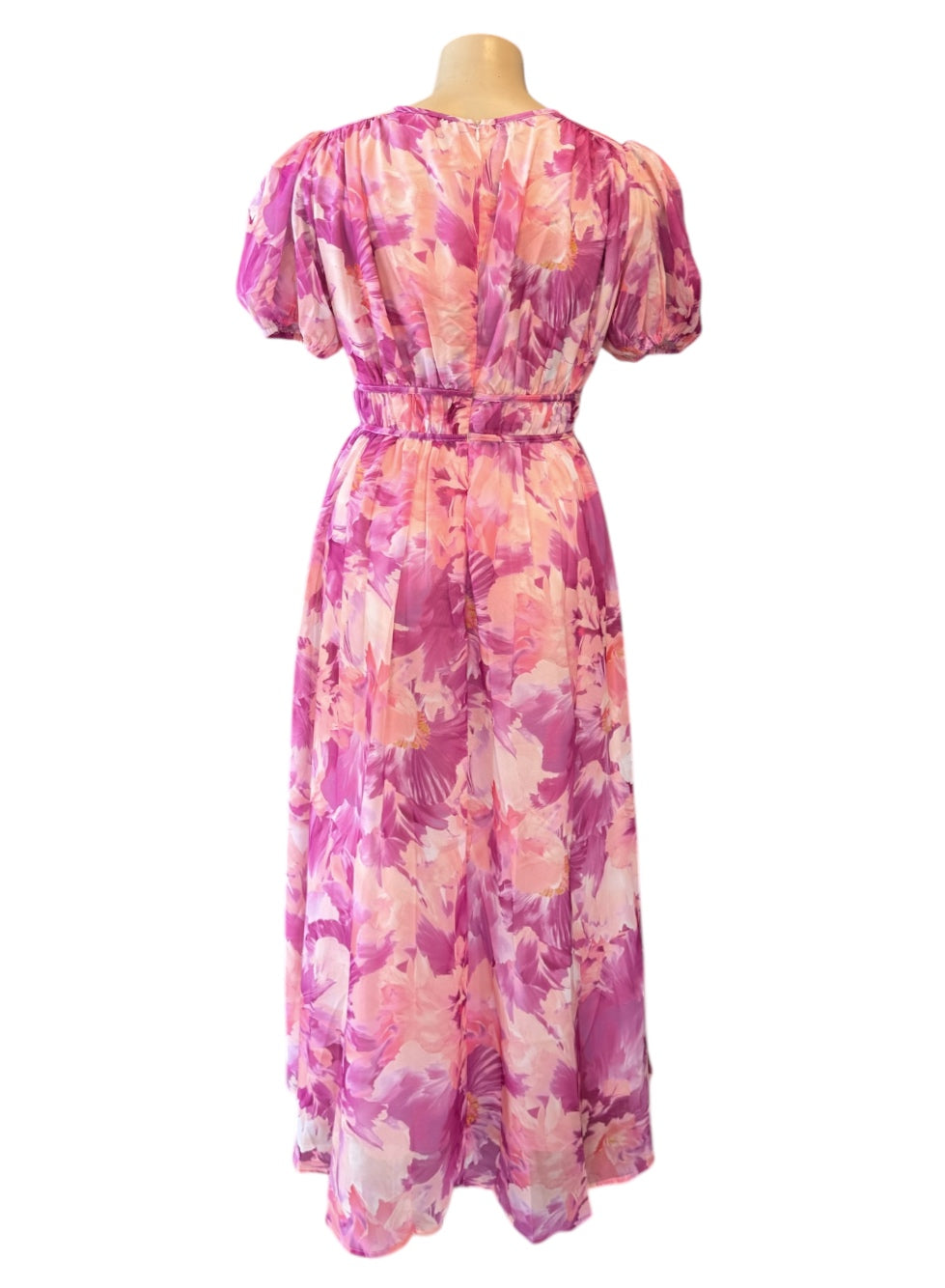 Cleo Maxi Dress - Pink multi Floral