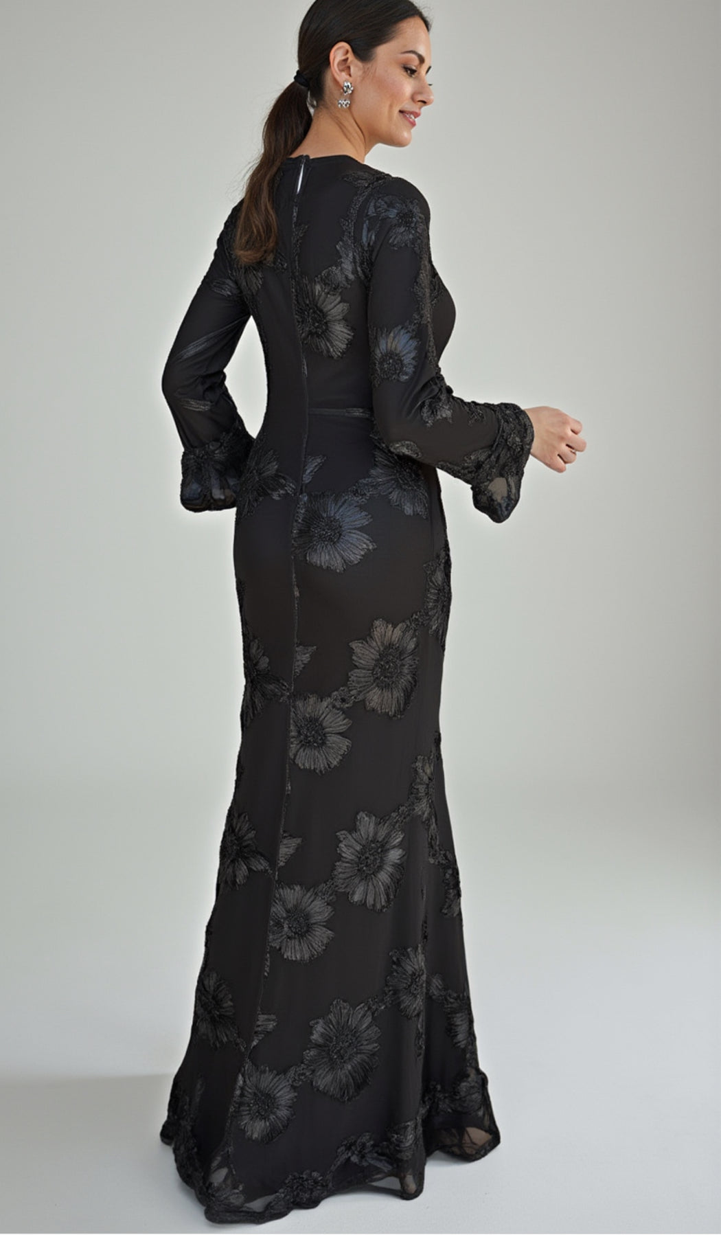Elle evening Dress - Black