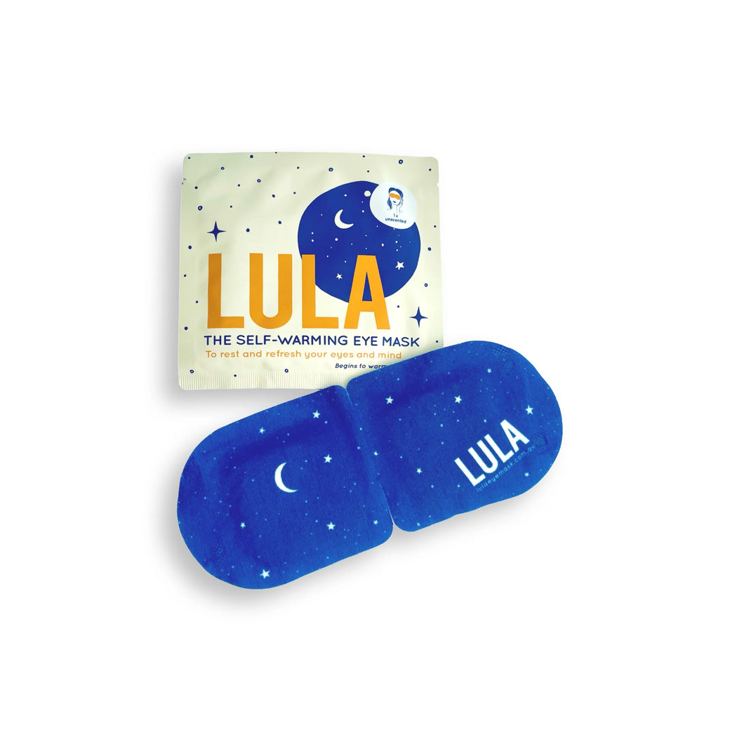 LULA Self Warming Eye Mask - Unscented 5 pack