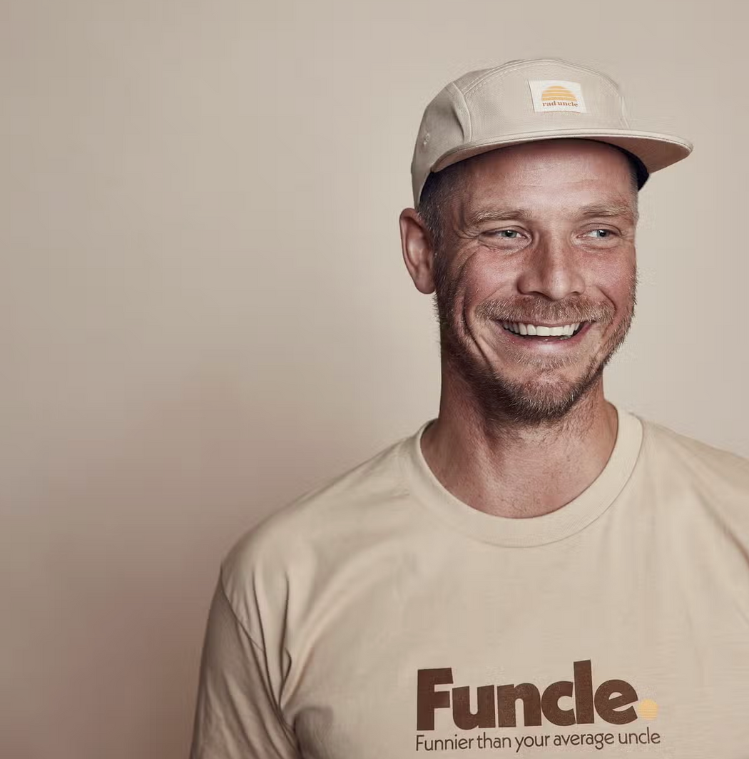 Banabae Mens Uncle Tee - Funcle logo