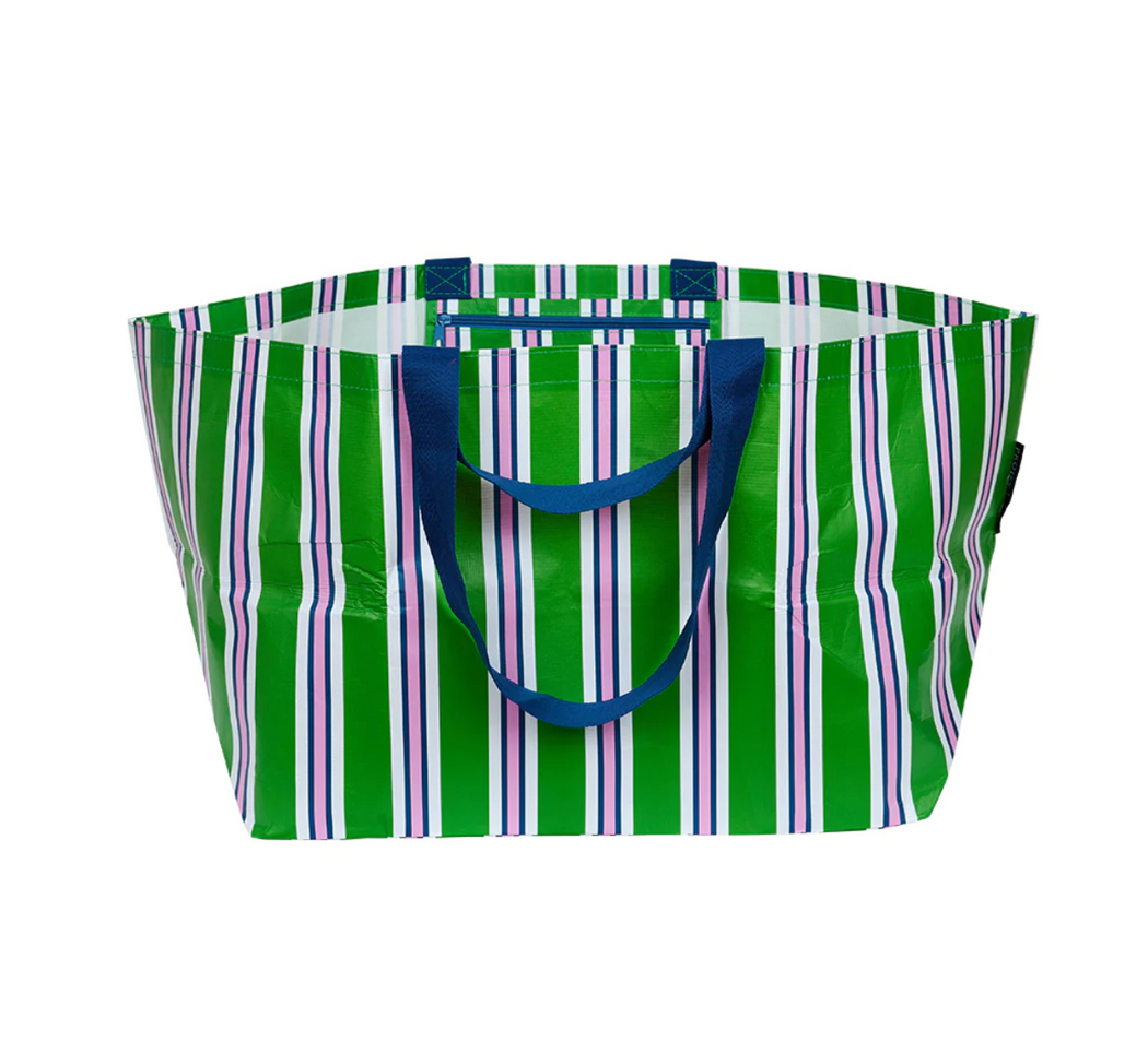Project Ten Oversize Tote Bag - Cabana Stripe