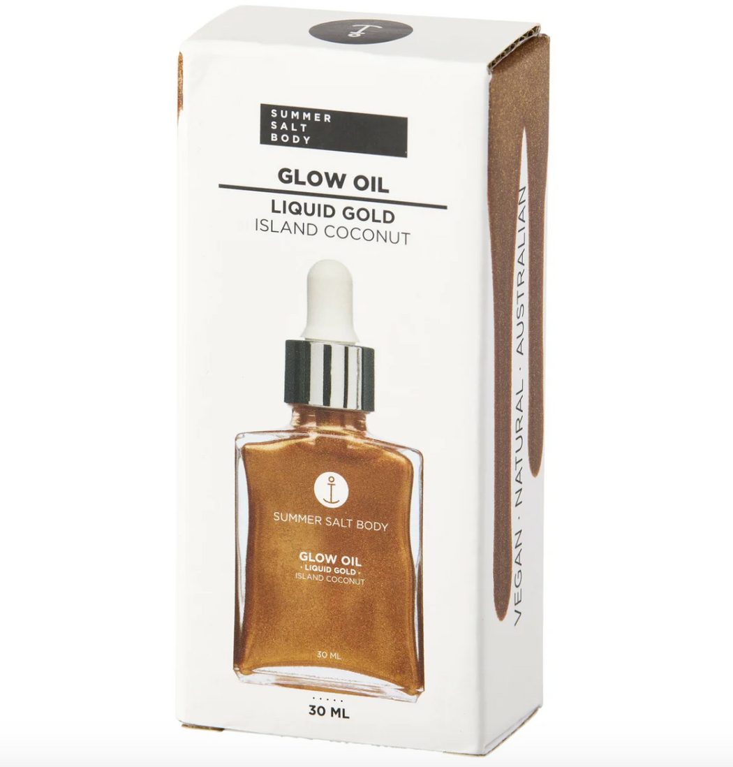 Shimmer Body Oil - Liquid Gold 30mL