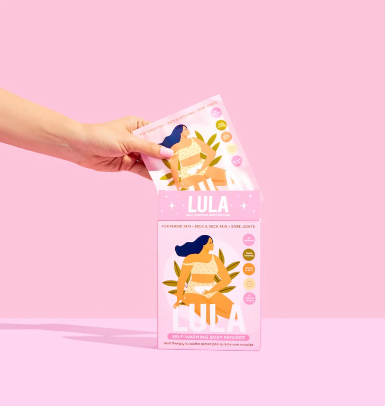 NEW LULA Self Warming Body Patches - Unscented 5 pac