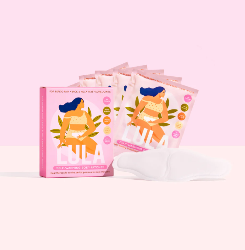 NEW LULA Self Warming Body Patches - Unscented 5 pac
