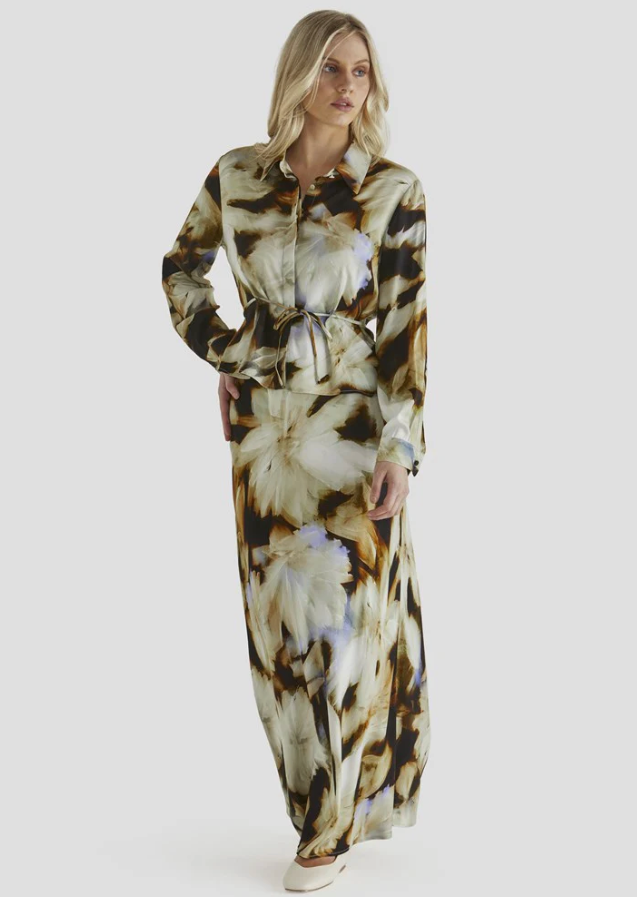Blurred Floral Shirt - Floral