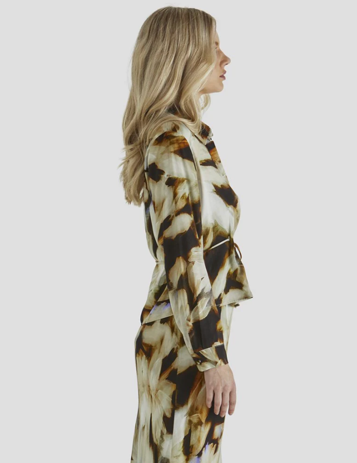 Blurred Floral Shirt - Floral