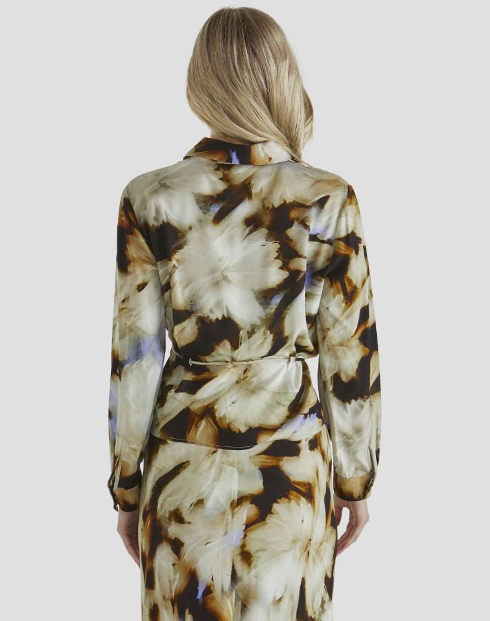 Blurred Floral Shirt - Floral