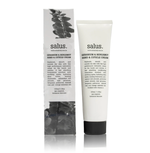 Geranium and Bergamot Hand and Cuticle cream - by Salus