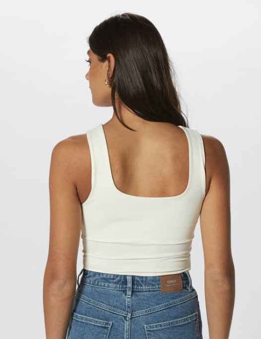 Reversible Staple Tank Top - White