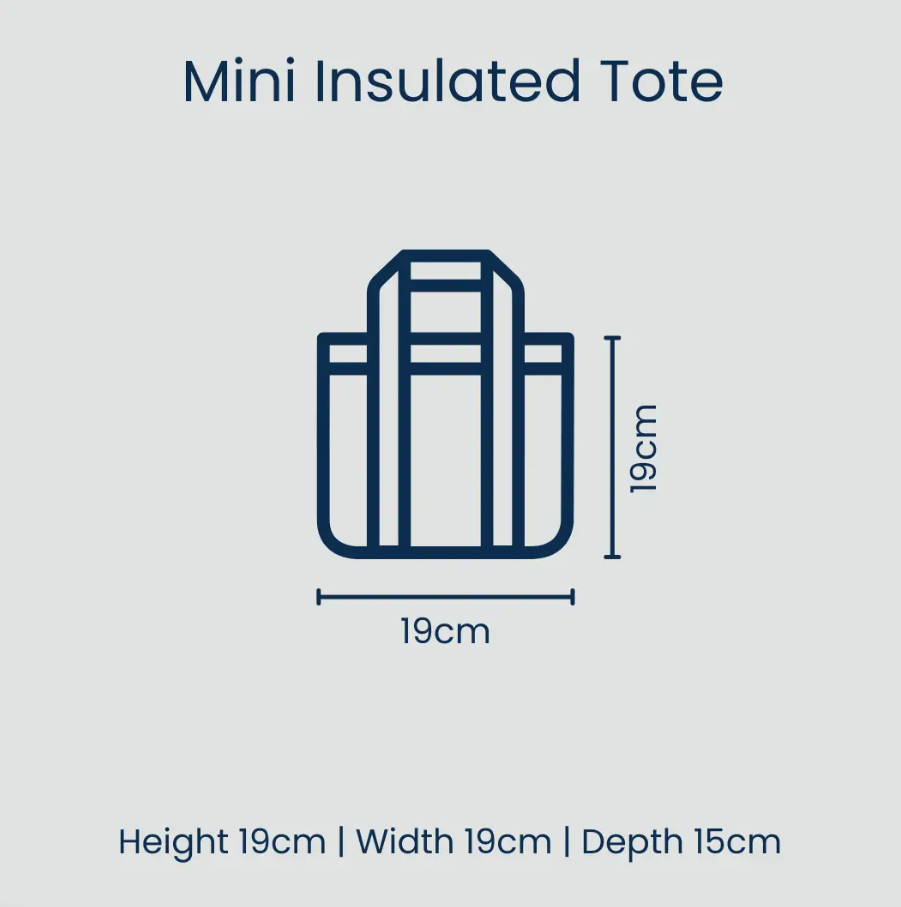Project Ten Mini Insulated Tote - Daisy