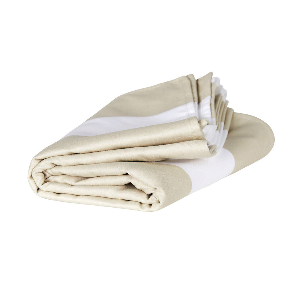 Dock & Bay 100% Recycled Towel - Bora Bora Beige L - 160cm x 80cm