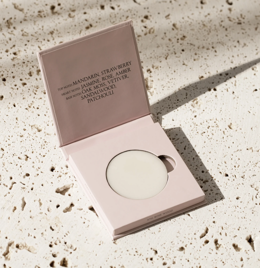Odesse Natural Perfume Balm - REFILL - Rose Wood Parfum Solide