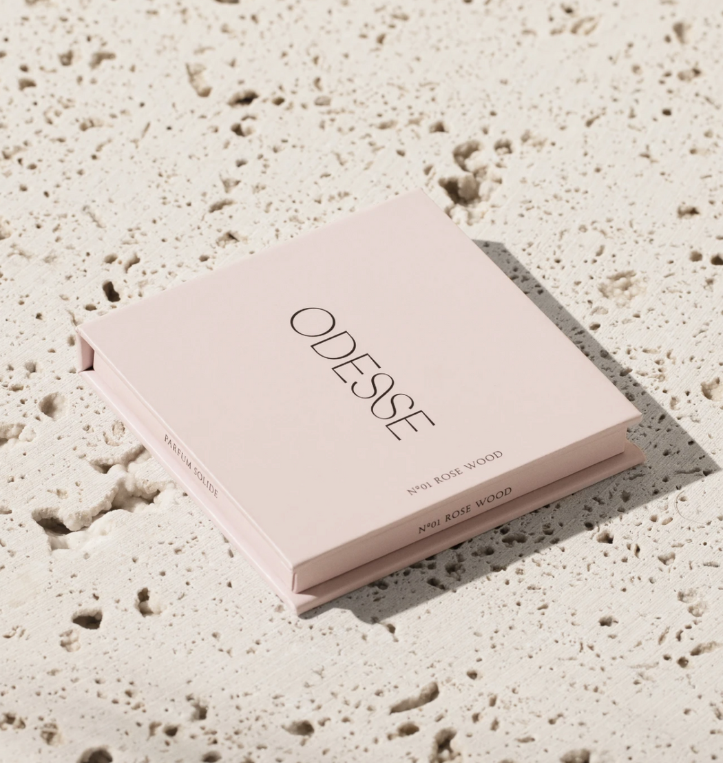 Odesse Natural Perfume Balm - REFILL - Rose Wood Parfum Solide