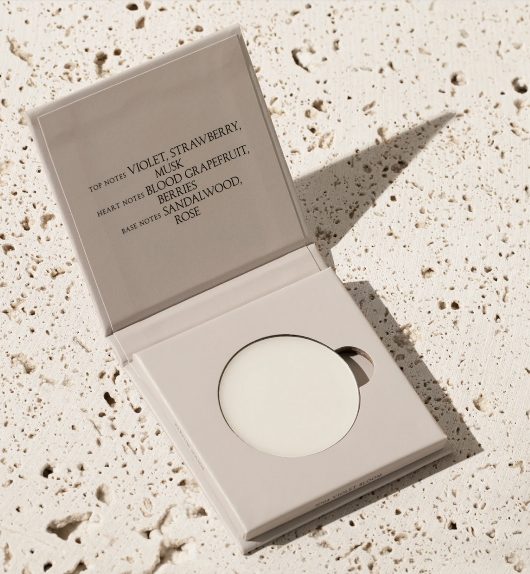 Odesse Natural Perfume Balm - REFILL - Violet Bloom- Parfum Solide