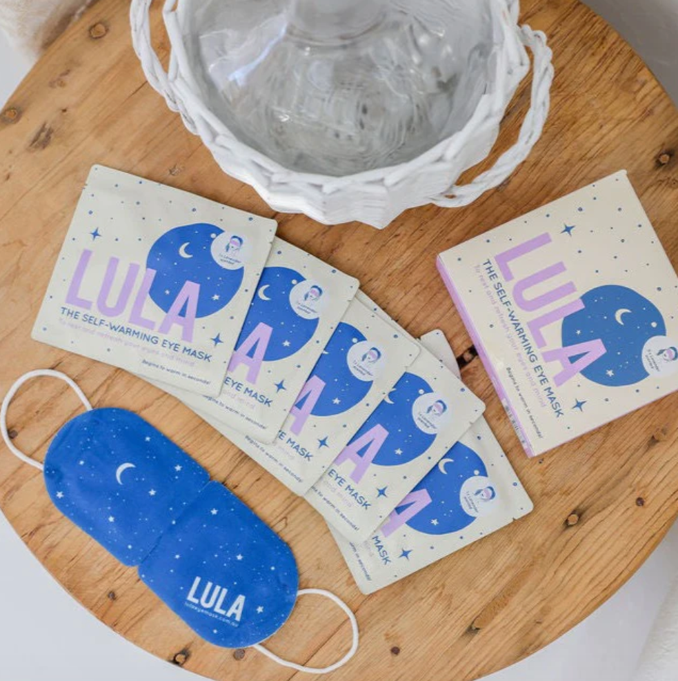 LULA Self Warming Eye Mask - Lavender 5 pack
