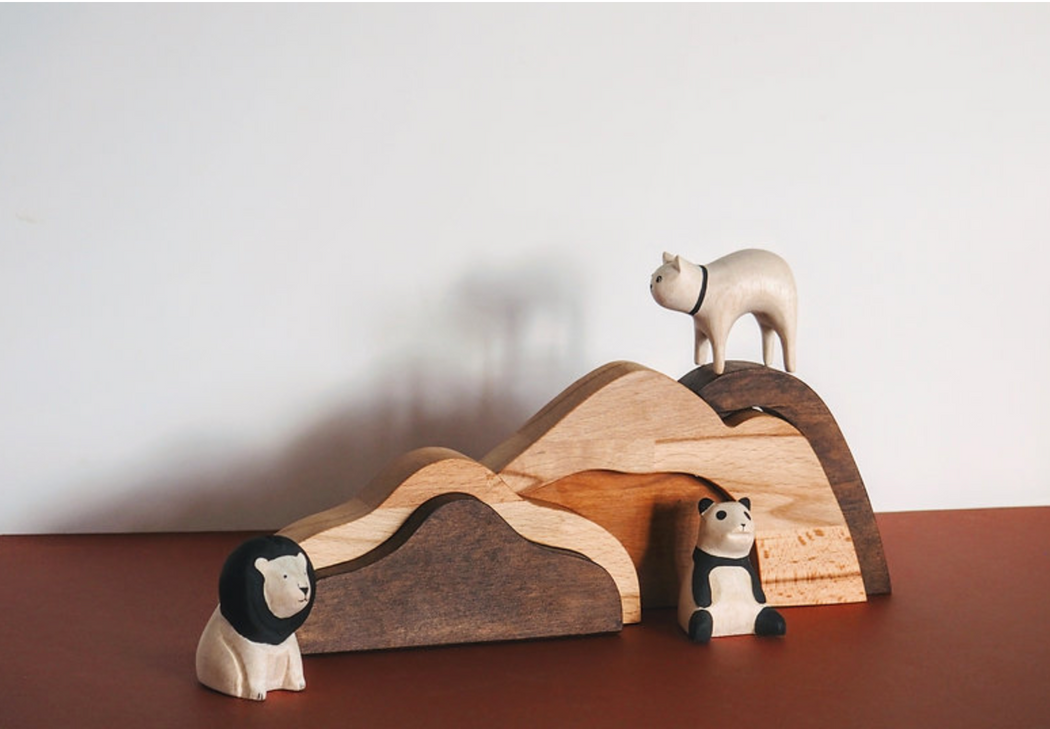Savanna Timber Play Stack set by Fab Signature