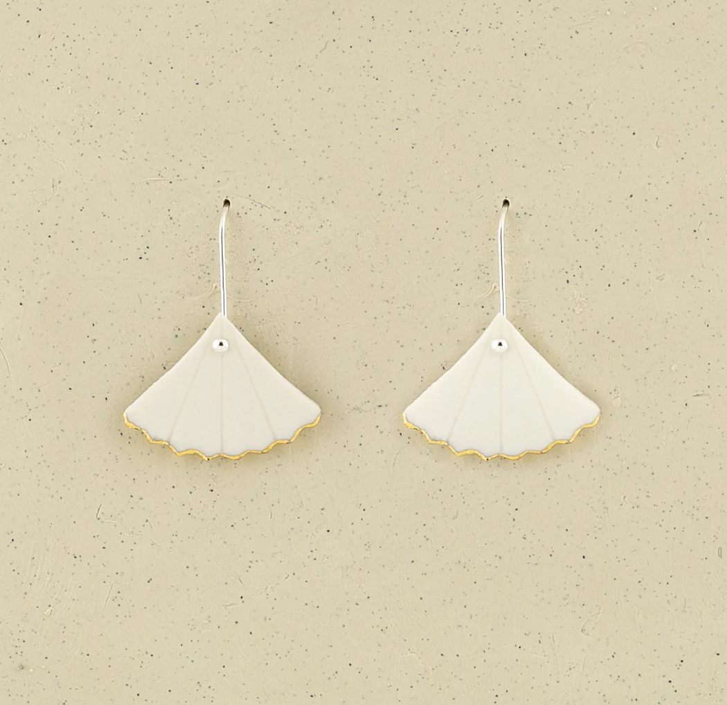 Erin Lightfoot Porcelain - Ginko Drops White