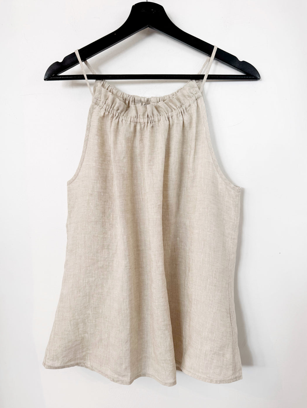 Auburn Linen Top - Natural