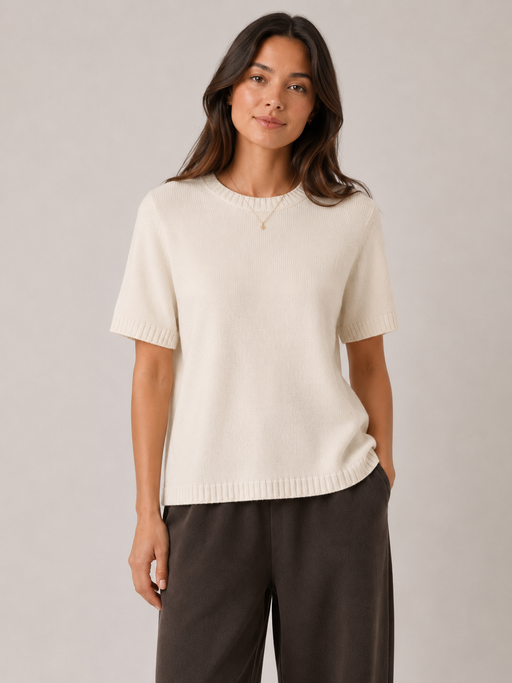 Little Lies Rowie Tee - Milk