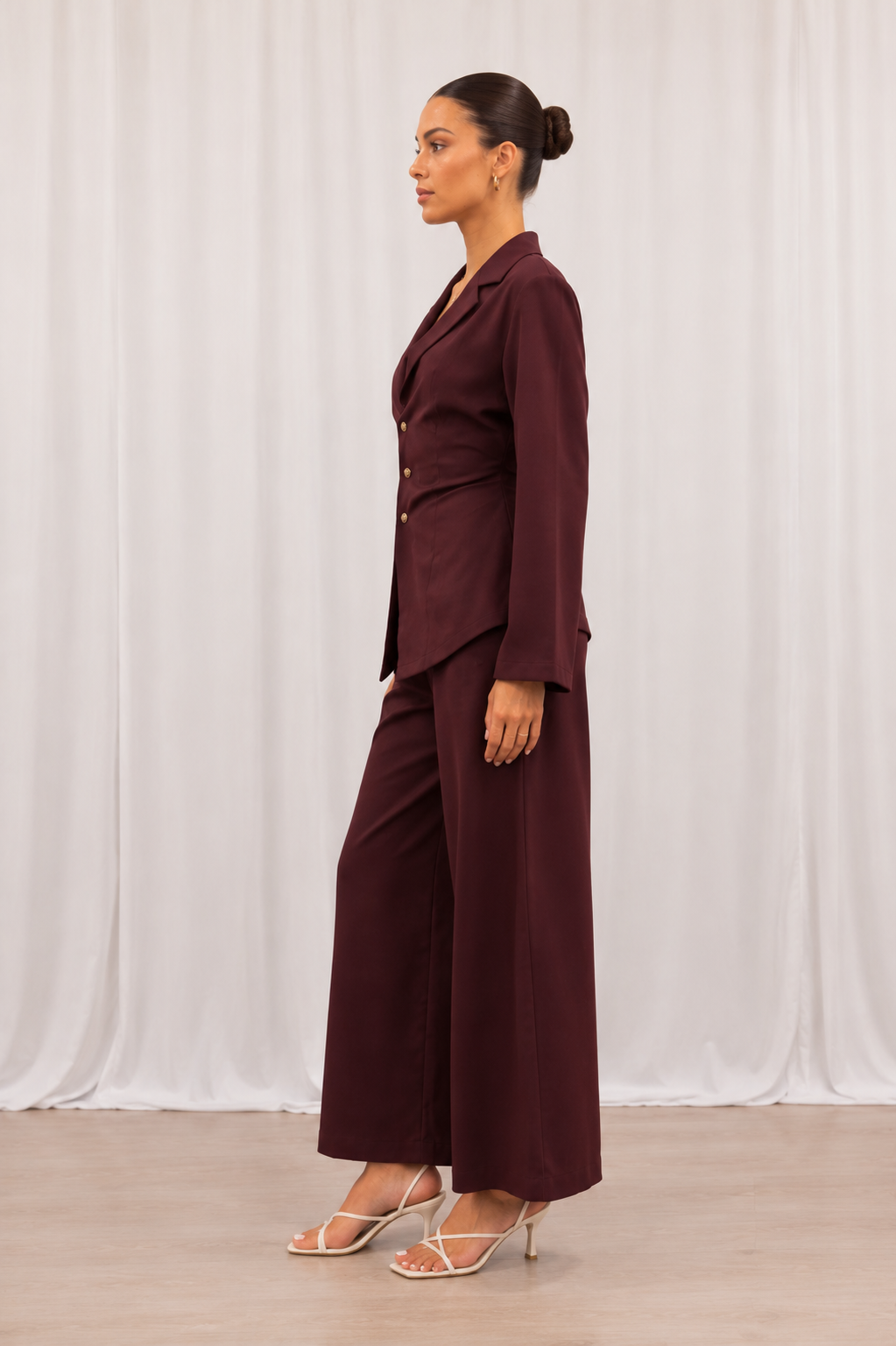 Suit Blazer - Wine