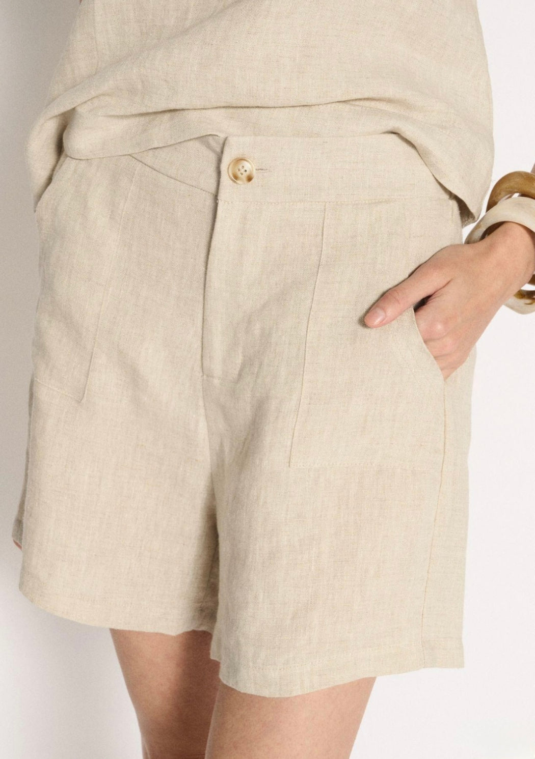 Little Lies Jude Shorts - Natural