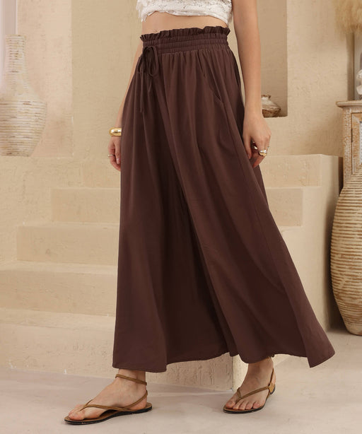 Palazzo Pants - Chocolate