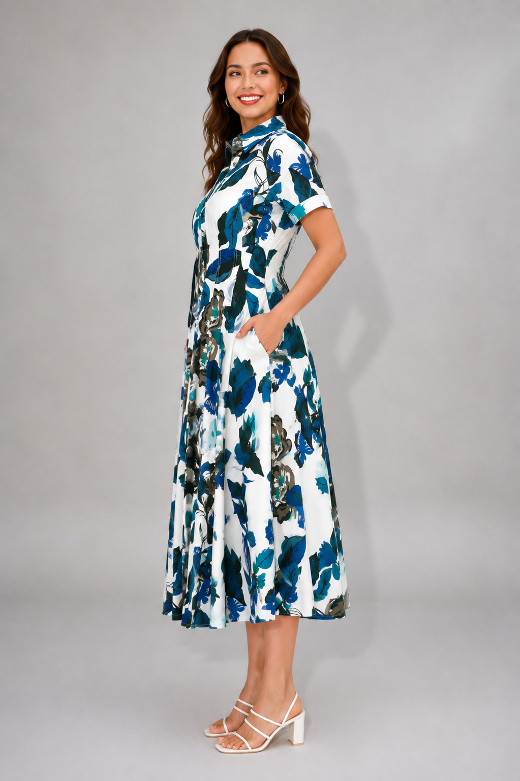 Diana Dress - Multi Floral