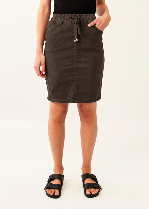 Jogger Skirt - Khaki/brown