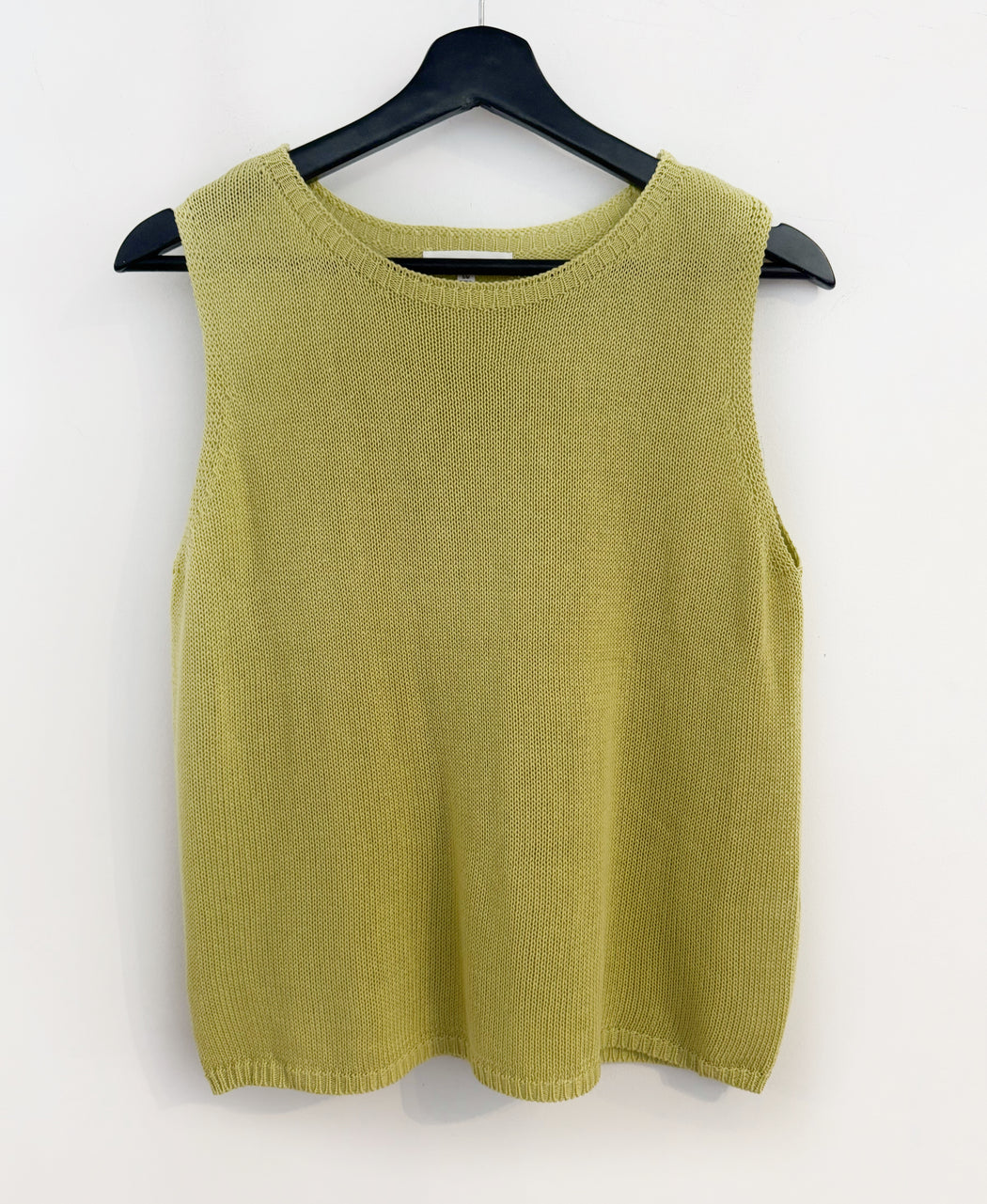 Little Lies Knit Spring Tank Top - Citrus