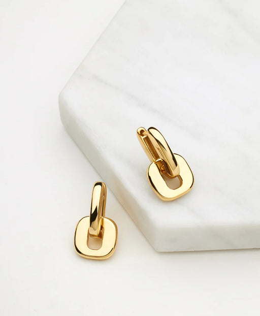 Zafino 18K Gold Plated Ella Hoop