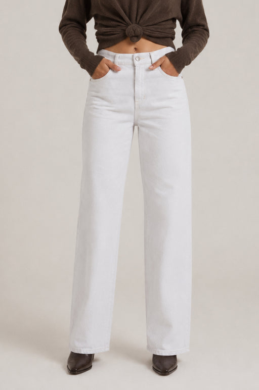 Stretch Staple Jeans - White