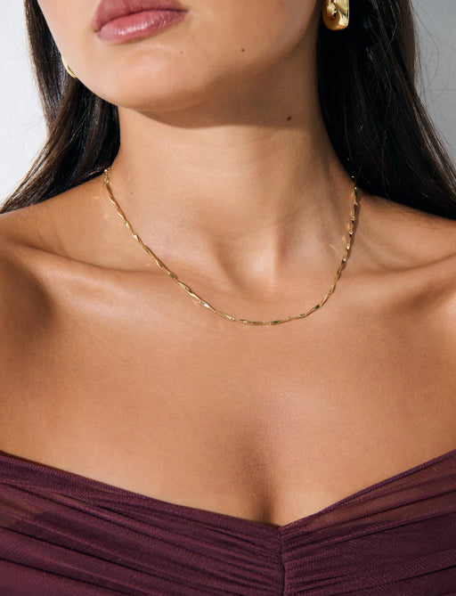 18K Gold Plated Fine necklace
