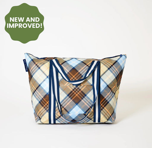 NEW DESIGN Project Ten Zip Tote Bag - Country Plaid