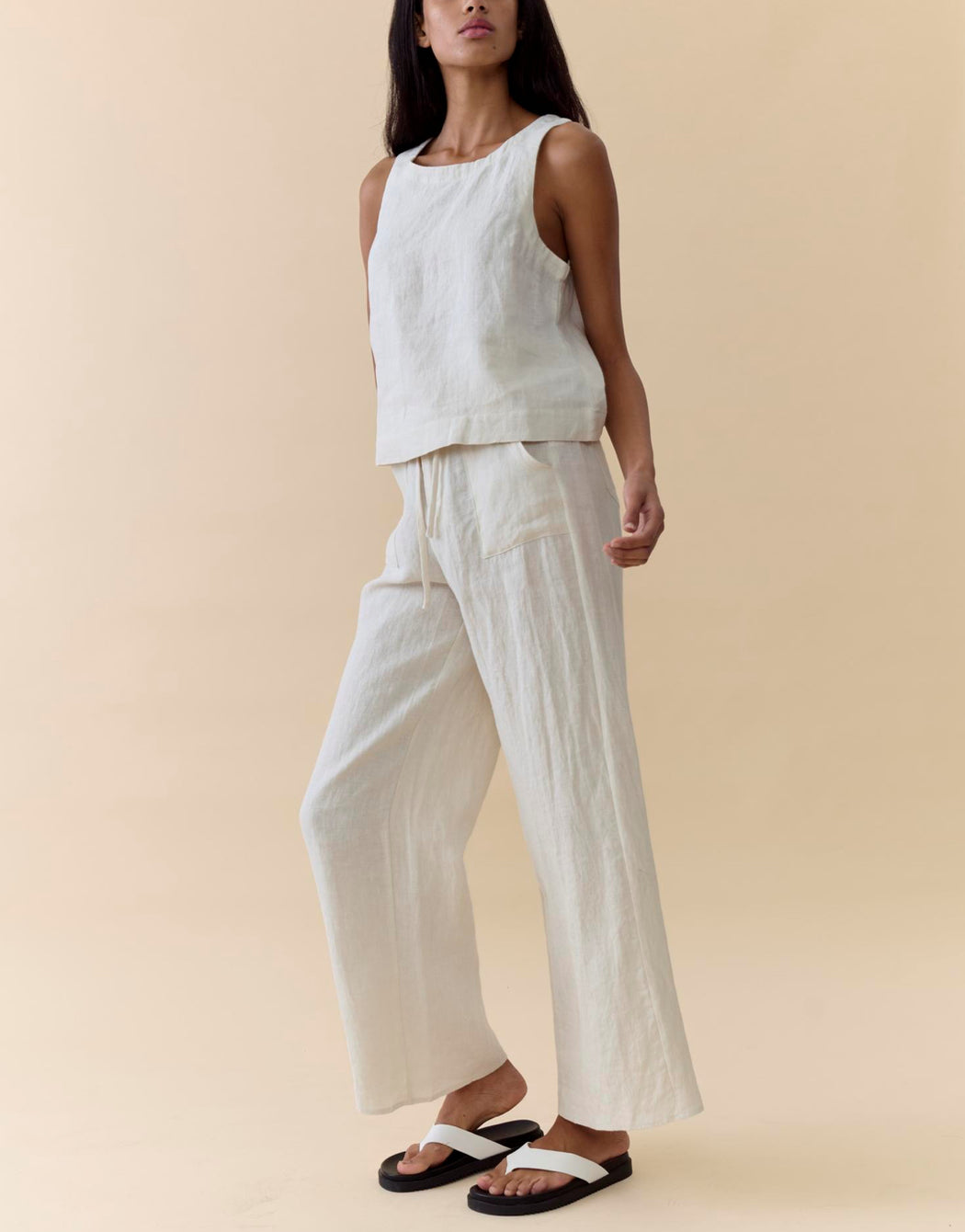 Little Lies Remy Pants - Magnolia