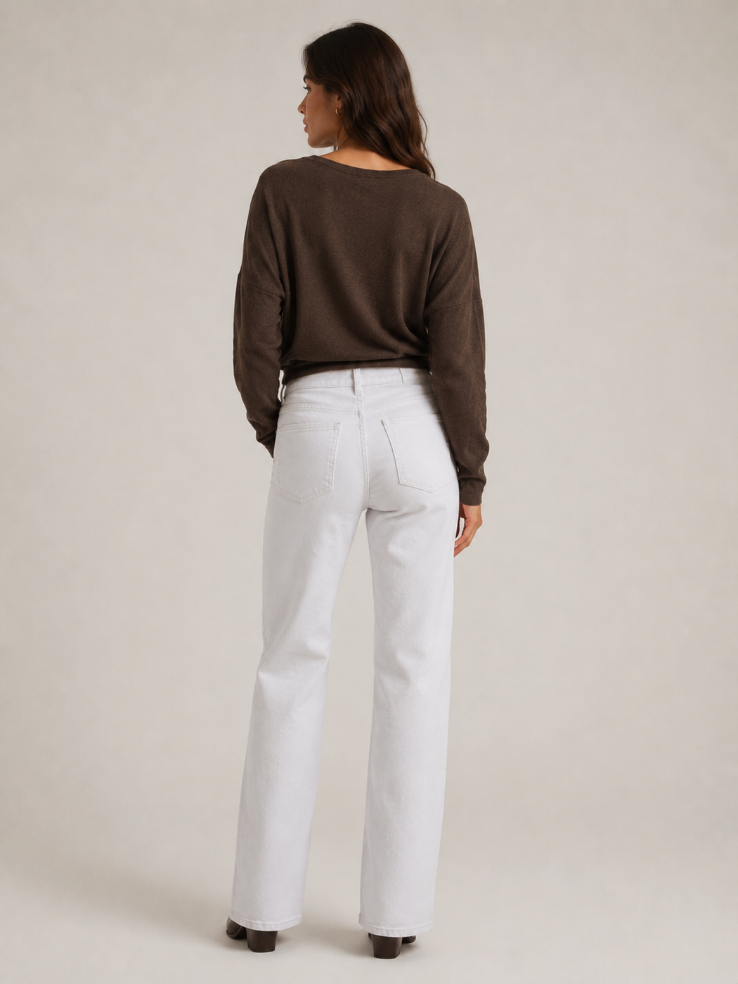 Stretch Staple Jeans - White