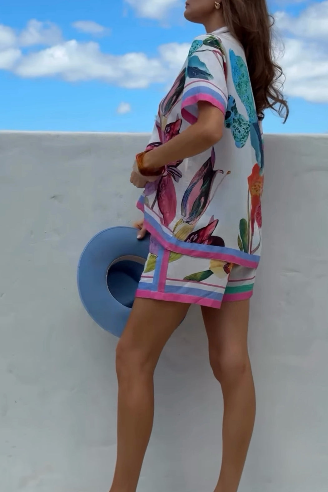 Rayon Orchid Set - Floral