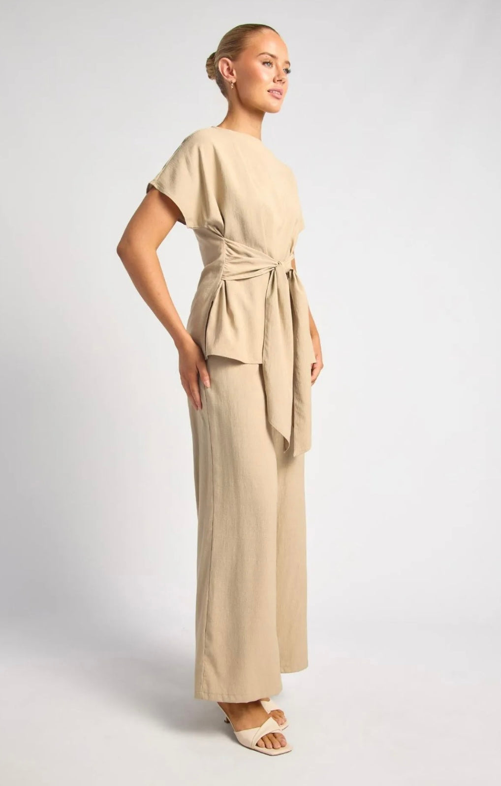Aura Textured Set - Beige