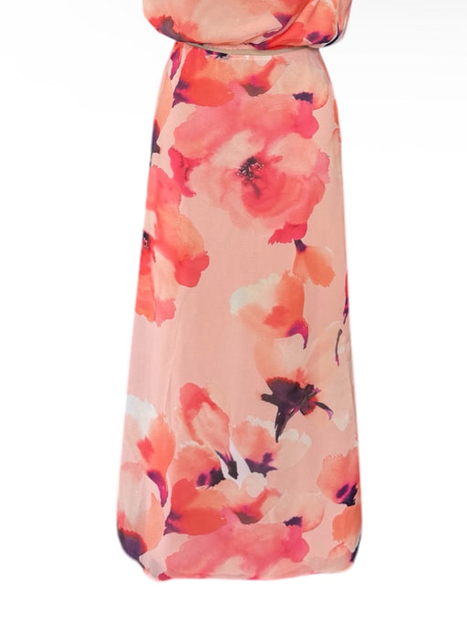 Peach Poppy Skirt  - Floral