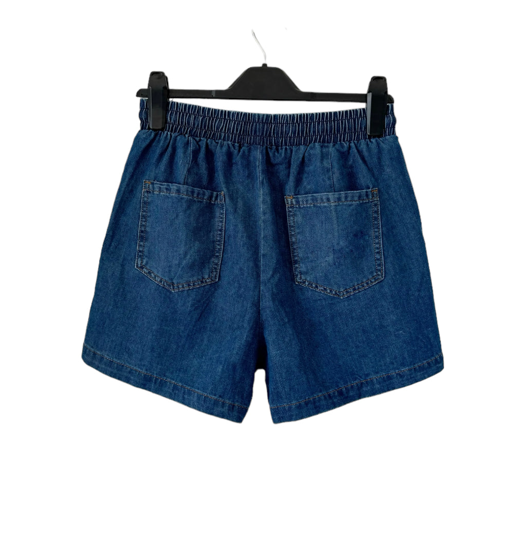 Jogger Shorts - Denim Blue