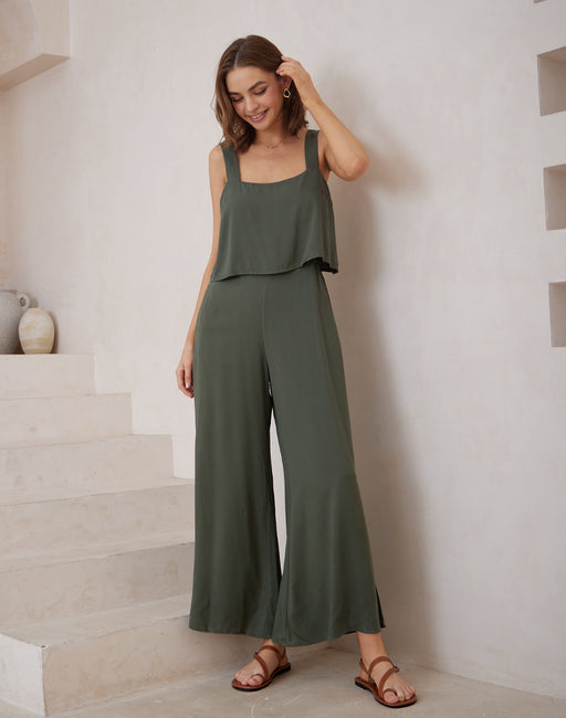 Nicole Jumpsuit - Khaki