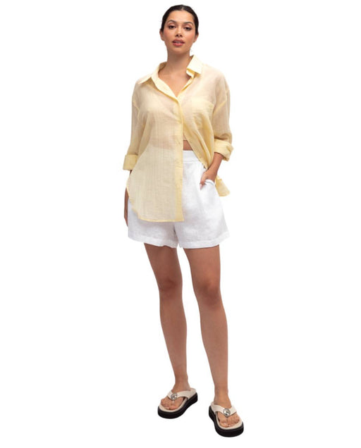 Holiday Shirt - Butter yellow