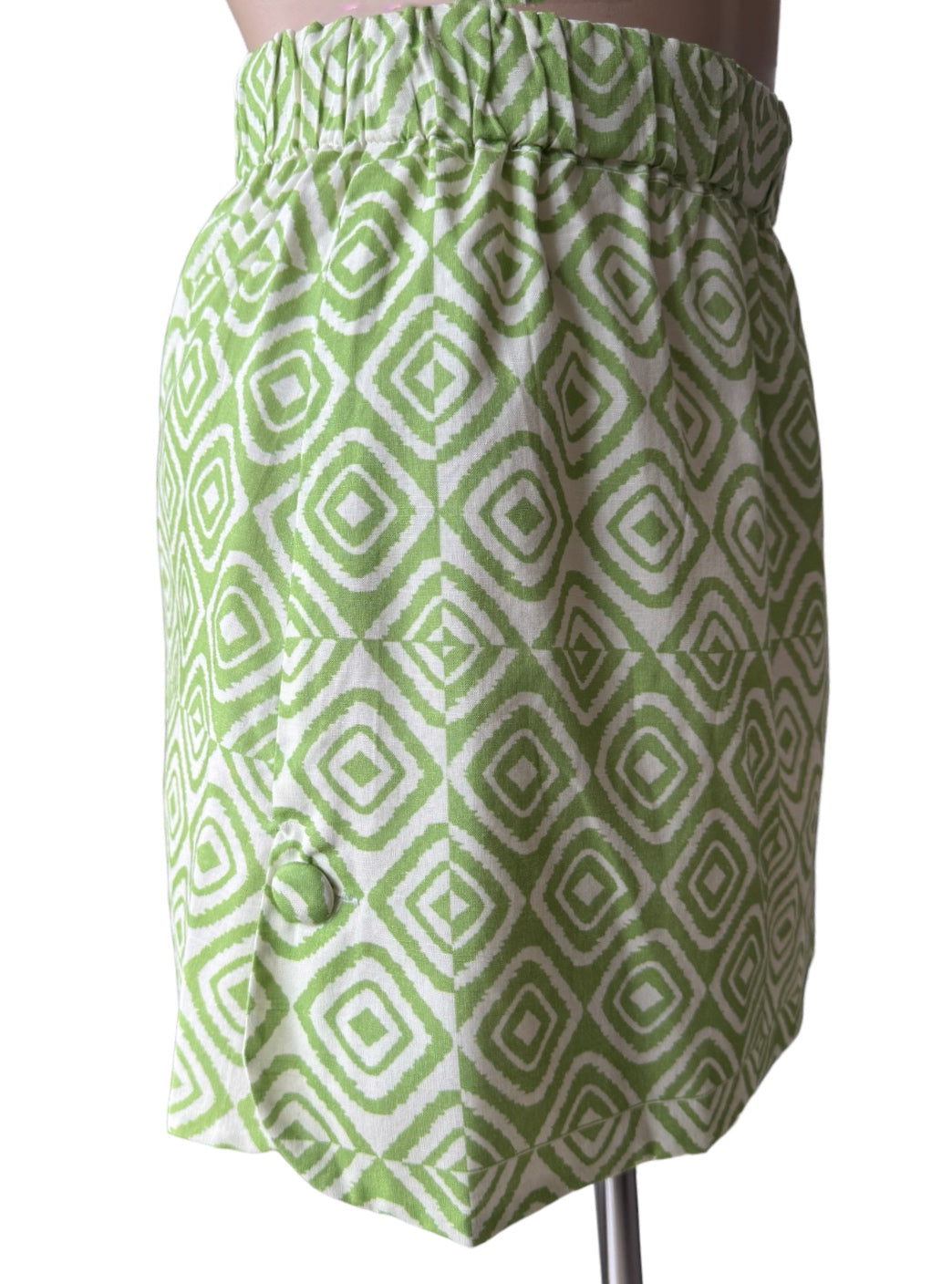 Green aztec print Skirt
