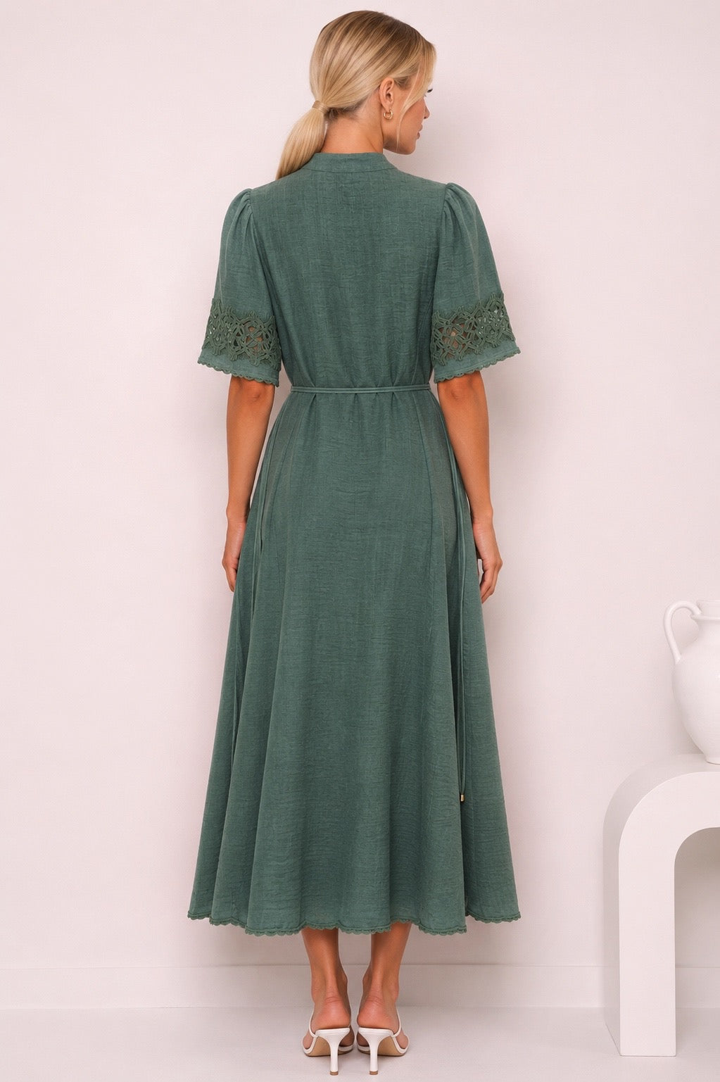 Midi Dress - Green