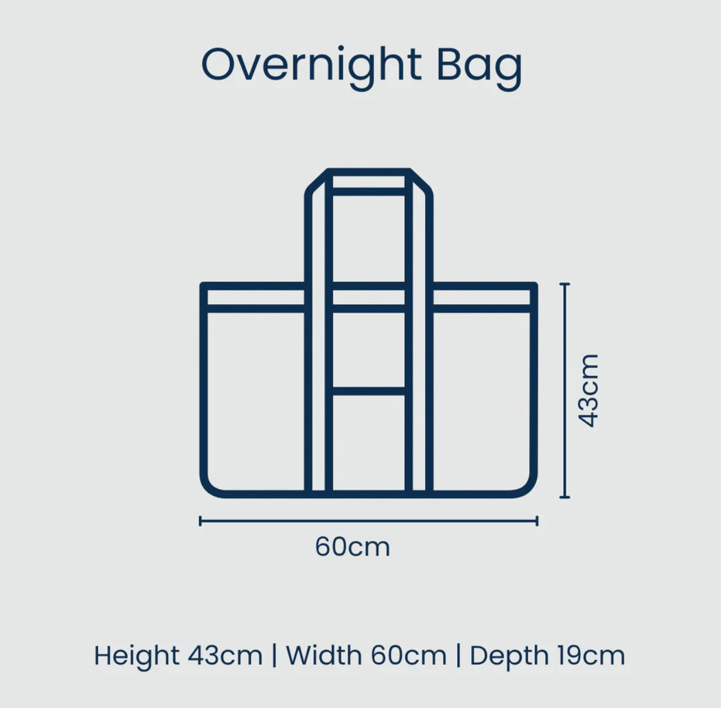 NEW - Project Ten Overnight Bag - Country Plaid